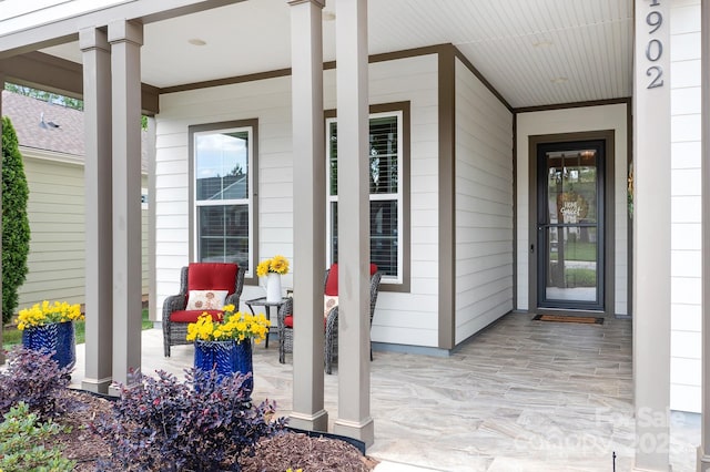 4902 Looking Glass Trl, Denver, NC 28037 - doorway to property with a porch