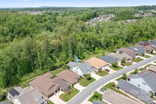 4902 Looking Glass Trl, Denver, NC 28037 - drone / aerial view with a residential view and a wooded view