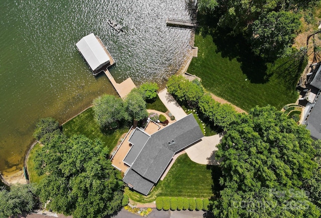 drone / aerial view
