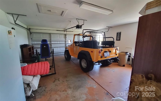 6454 Sain Milling Rd, Vale, NC 28168 - garage featuring a garage door opener