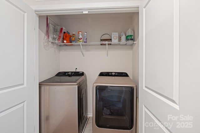 3828 Yorkshire Pl, Terrell, NC 28682 - laundry room with washer and clothes dryer and laundry area