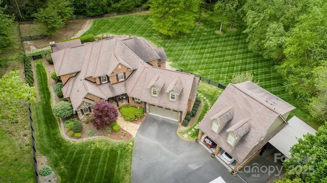 4600 Spicewood Dr, Charlotte, NC 28227 - drone / aerial view