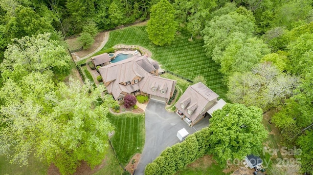 4600 Spicewood Dr, Charlotte, NC 28227 - birds eye view of property