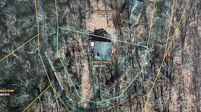661 Old Chestnut Mountain Rd, Newland, NC 28657 - aerial view of property's location