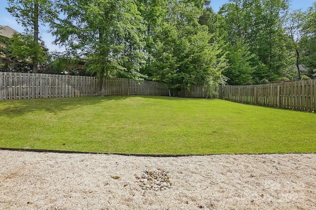 9305 Valley Rd, Charlotte, NC 28270 - view of yard with a fenced backyard