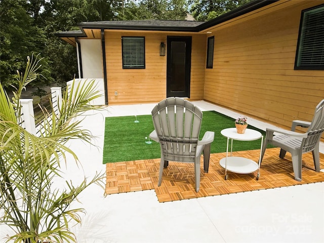 9305 Valley Rd, Charlotte, NC 28270 - view of patio / terrace