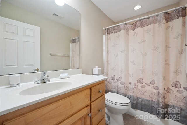 108 Ivy Ct, Morganton, NC 28655 - bathroom featuring vanity, toilet, and visible vents