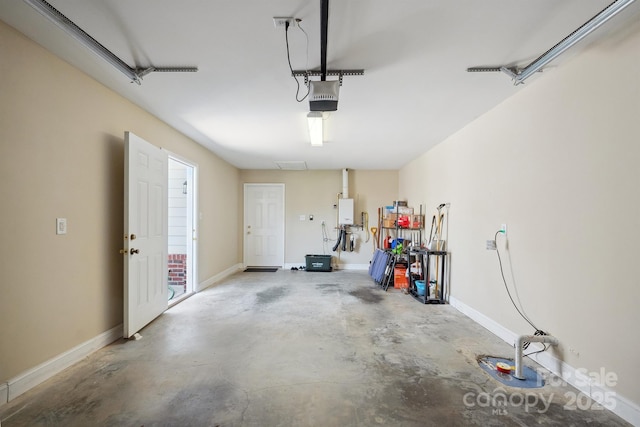 108 Ivy Ct, Morganton, NC 28655 - garage with baseboards and a garage door opener