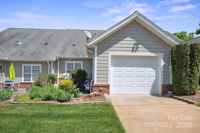 108 Ivy Ct, Morganton, NC 28655 - view of front of property featuring roof with shingles, concrete driveway, and brick siding