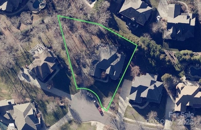 18730 Floyd Ct, Davidson, NC 28036 - aerial overview of property's location with property parcel outlined