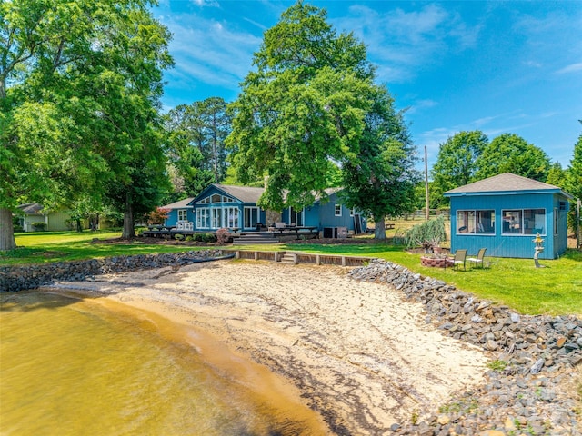 5200 Masons Ferry Rd, Clover, SC 29710 - view of front of home with a front yard