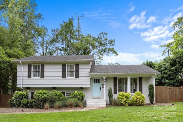 2100 Shadyview Dr, Charlotte, NC 28210 - tri-level home featuring brick siding