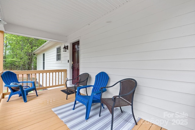 view of deck