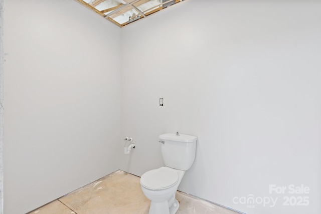 bathroom with toilet