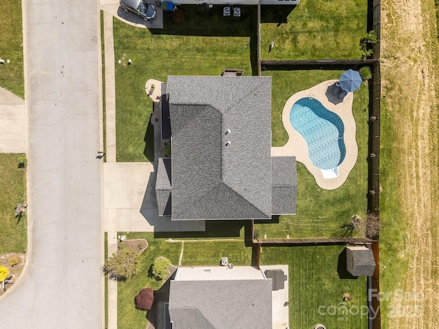 347 Wildbriar Rd Unit 28, Fletcher, NC 28732 - aerial view of a pool area