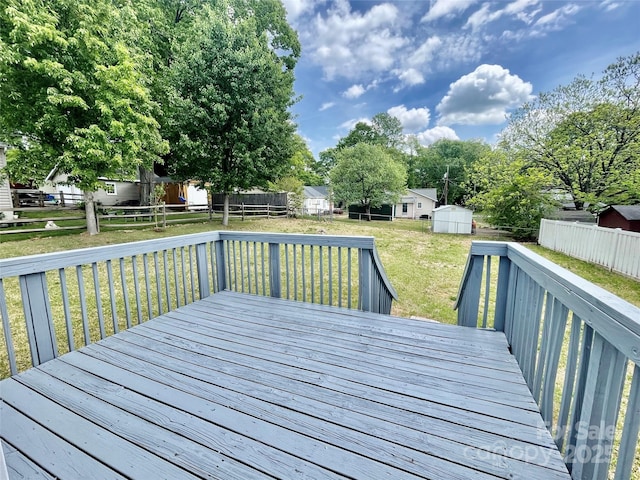view of deck