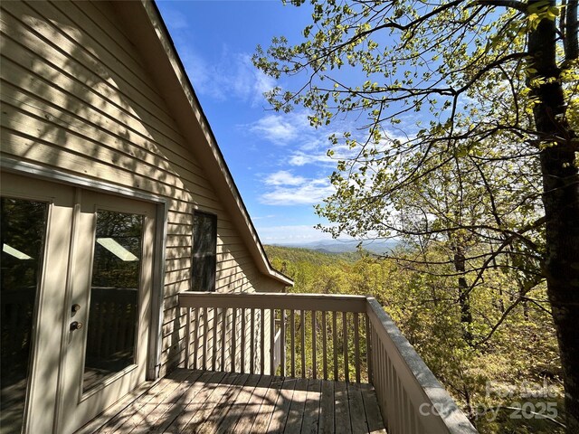 view of deck