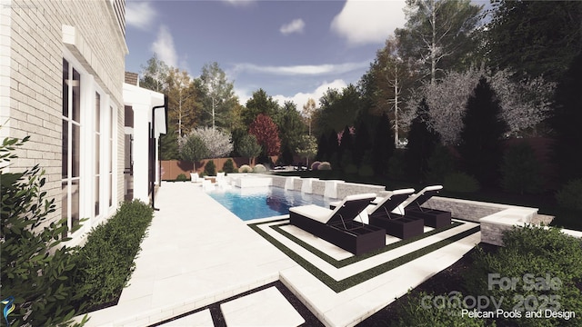 3030 Brookridge Ln, Charlotte, NC 28211 - swimming pool with a patio