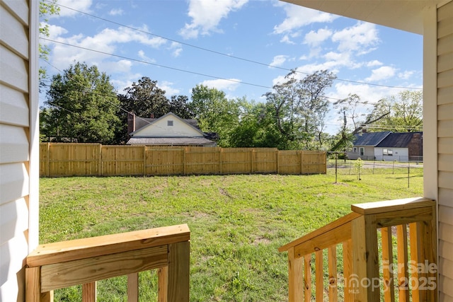 555 Pryor St, Chester, SC 29706 - view of yard with a fenced backyard