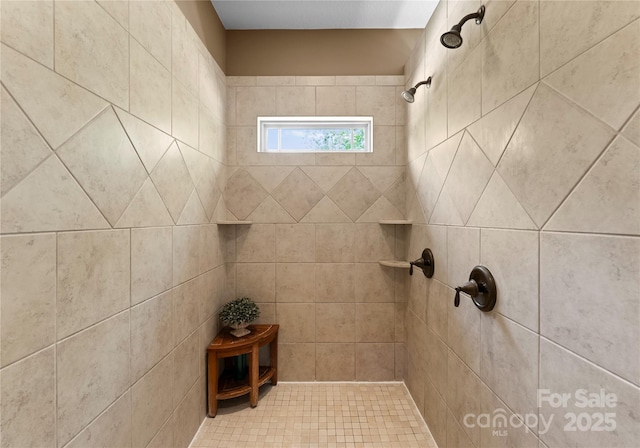 860 Arrow Point Ln, Davidson, NC 28036 - bathroom with a tile shower