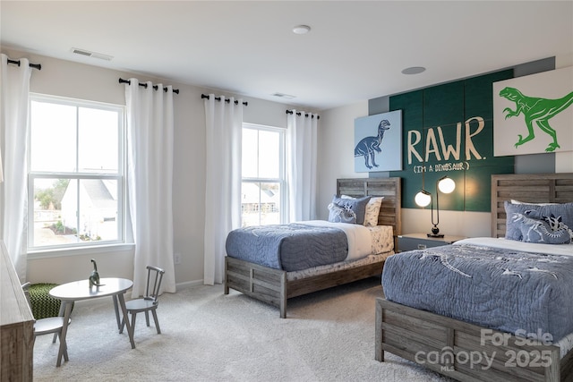 12017 Grinstead Ln Unit 301, Charlotte, NC 28278 - bedroom with carpet and baseboards