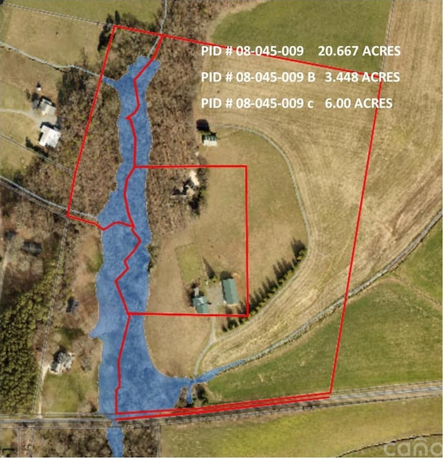 3400 Baucom Manor Rd, Monroe, NC 28110 - map of property location with property boundaries highlighted