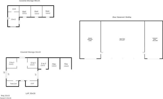 3400 Baucom Manor Rd, Monroe, NC 28110 - floor plan / room layout