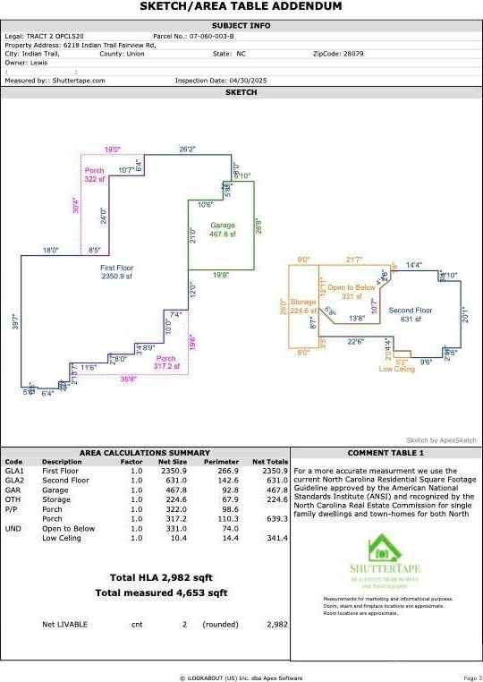 property floor plan