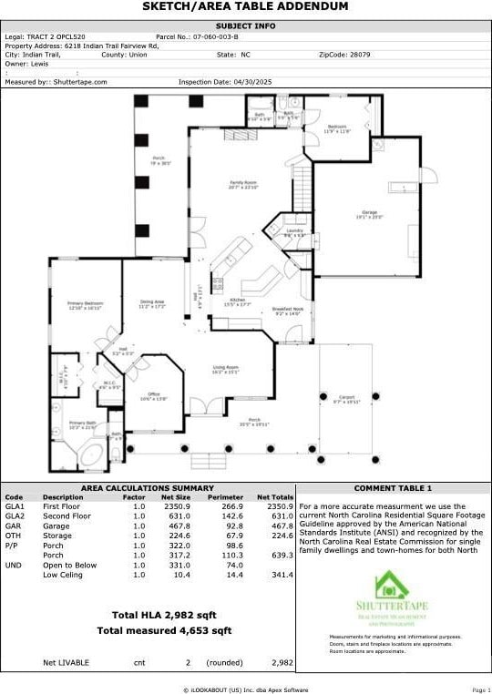 home floor plan