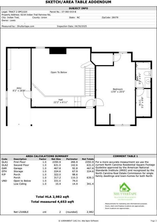 floor plan / room layout