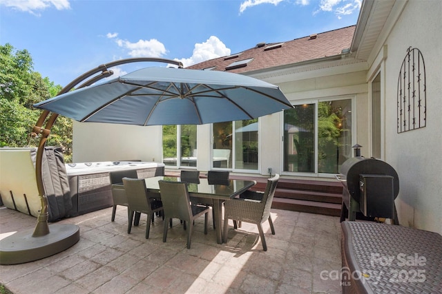 1004 Berwick Ct, Waxhaw, NC 28173 - view of patio / terrace featuring outdoor dining space