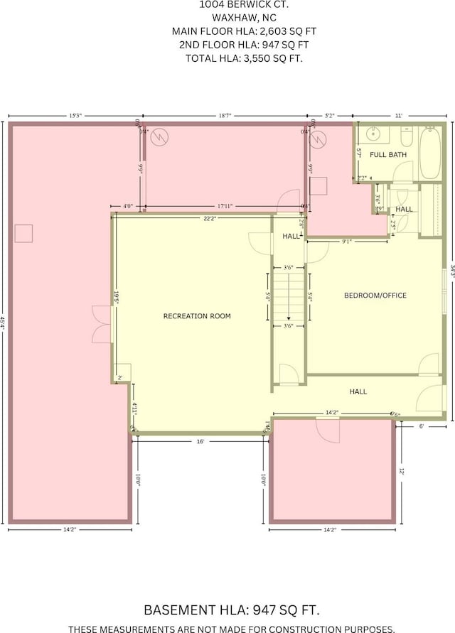 1004 Berwick Ct, Waxhaw, NC 28173 - view of home floor plan