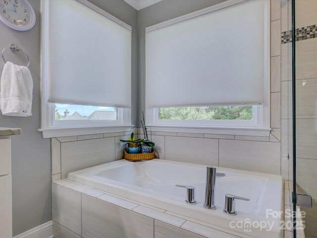 full bath featuring a bath