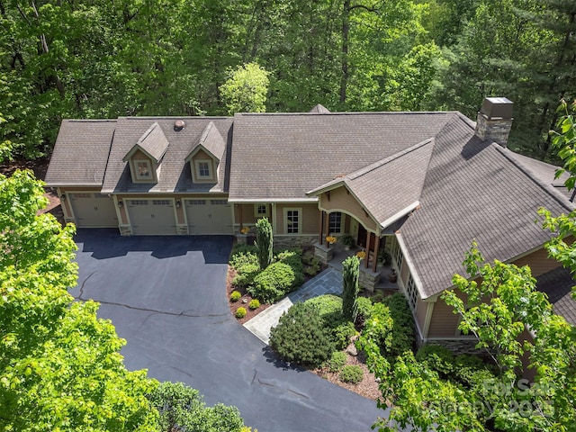 168 Chattooga Run, Hendersonville, NC 28739 - aerial view of property and surrounding area