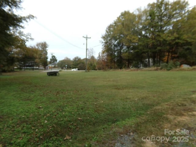 view of yard