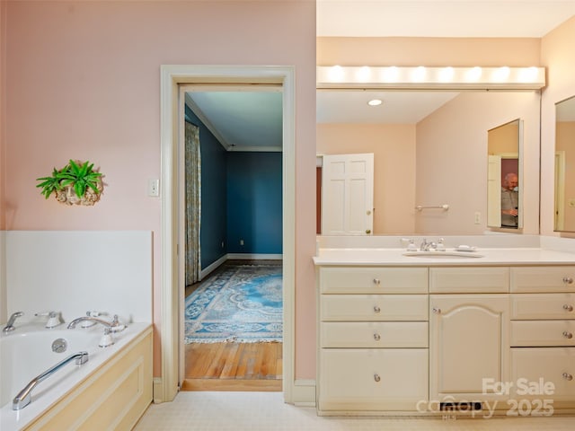 10 Stuyvesant Rd, Asheville, NC 28803 - full bath featuring a bath and vanity