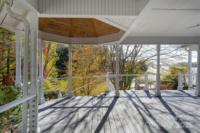 4950 Canterbury Pl, Morganton, NC 28655 - view of deck