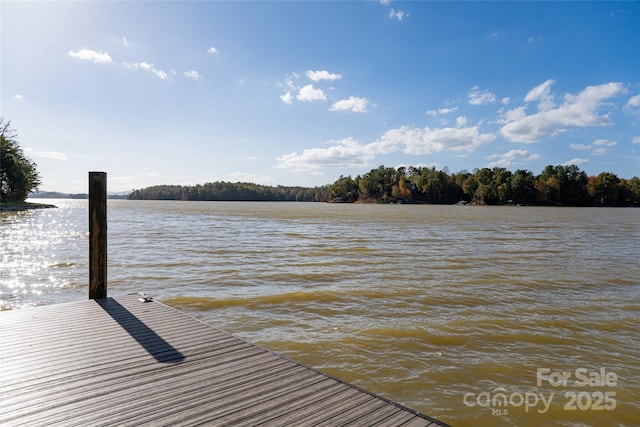 4950 Canterbury Pl, Morganton, NC 28655 - dock area featuring a water view
