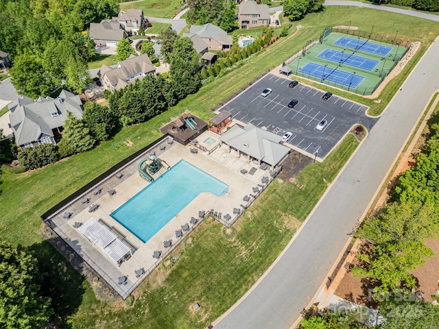 aerial view