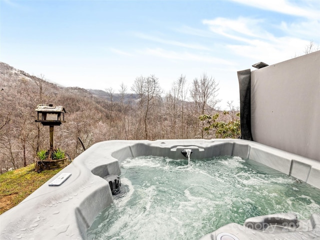 171 Jade Dr, Clyde, NC 28721 - exterior view of a jacuzzi