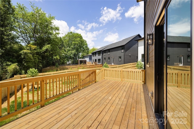 816 Tennyson Dr, Charlotte, NC 28208 - deck with a fenced backyard