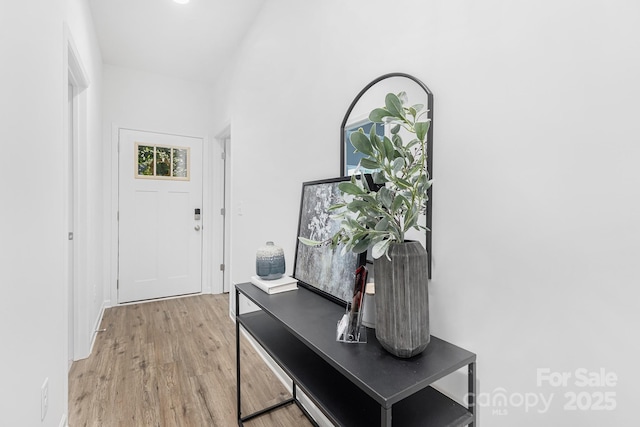 1619 Martin Ave, Gastonia, NC 28052 - entrance foyer with light wood-style flooring