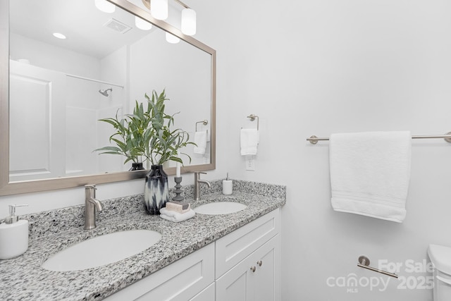 1619 Martin Ave, Gastonia, NC 28052 - full bath with toilet and double vanity