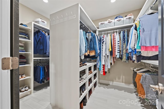 view of spacious closet