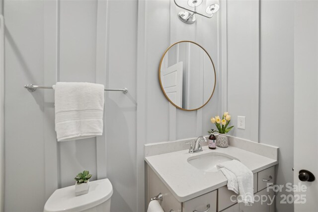 528 Rock Skip Way, Fort Mill, SC 29708 - bathroom featuring vanity and toilet