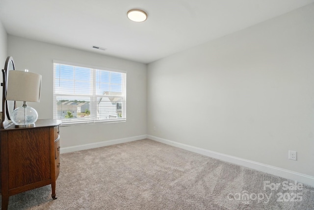 4321 Hornyak Dr, Monroe, NC 28110 - unfurnished office with light carpet and baseboards