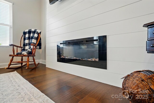 4321 Hornyak Dr, Monroe, NC 28110 - detailed view of wood finished floors and baseboards