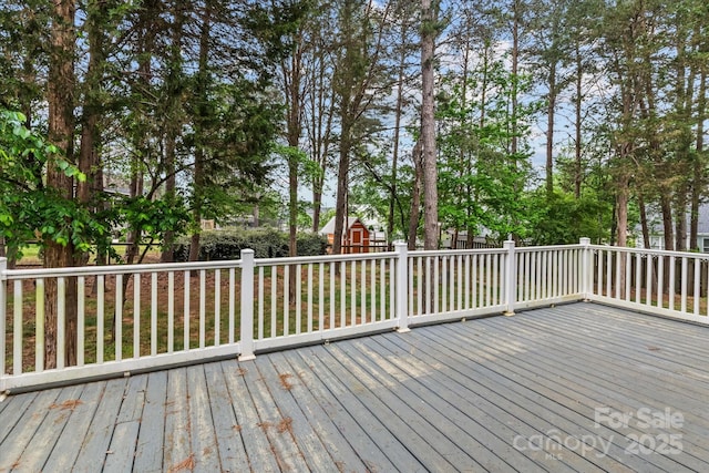 view of deck