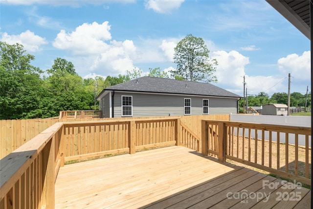 640 Central Dr NW, Concord, NC 28027 - wooden deck featuring fence