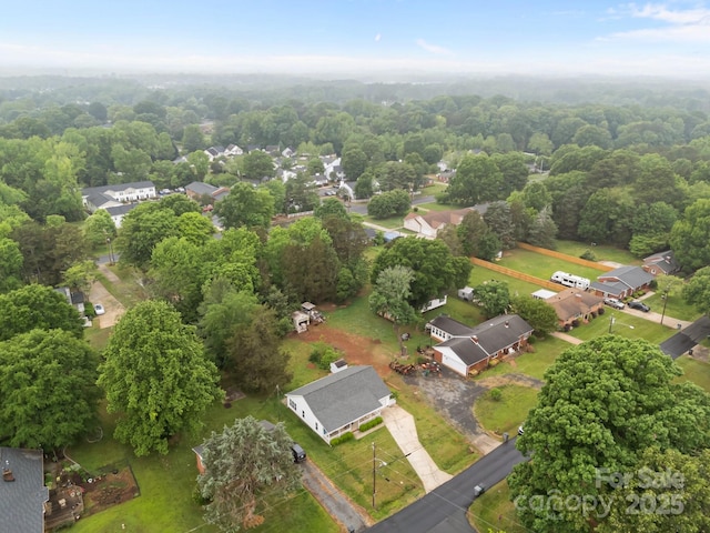 birds eye view of property featuring a residential view